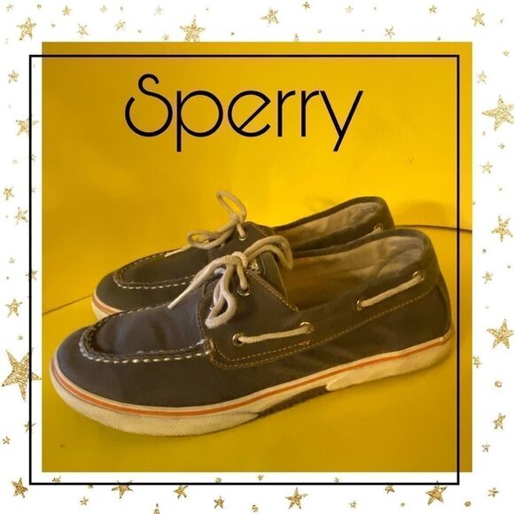 Sperry Top-Sider Halyard Canvas Boy’s Loafers 6 - Picture 1 of 7